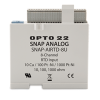 SNAP-AIRTD-8U multifunction RTD/resistance analog temperature input module